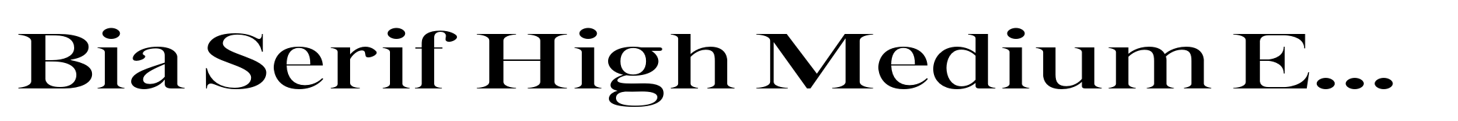 Bia Serif High Medium Expanded image